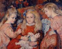 Lemmen, Georges - Three Little Girls